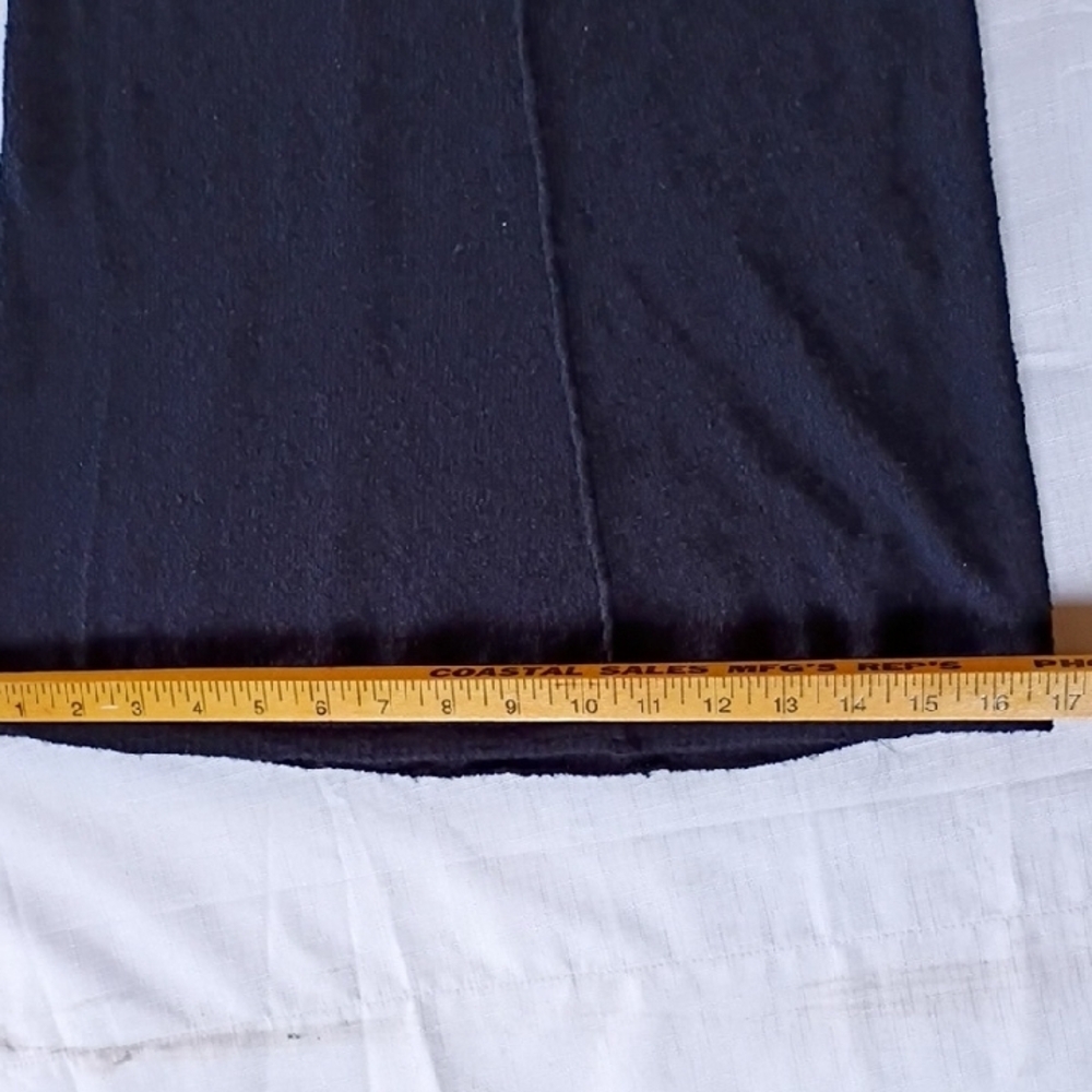 Fre People -free-East Women's Black Wide-Leg Beach Kats Pants Size XL - Picture 12 of 12